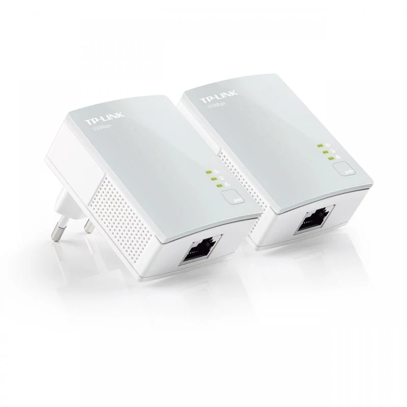 Kit PowerLine 500Mbps, Ultra Compact Size, HomePlug AV, GreenPowerline, Plug and Play, 2 bucati TL-PA4010 TP-Link