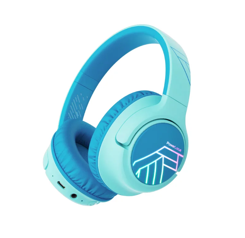 Casti copii BoboKids Blue Powerlocus