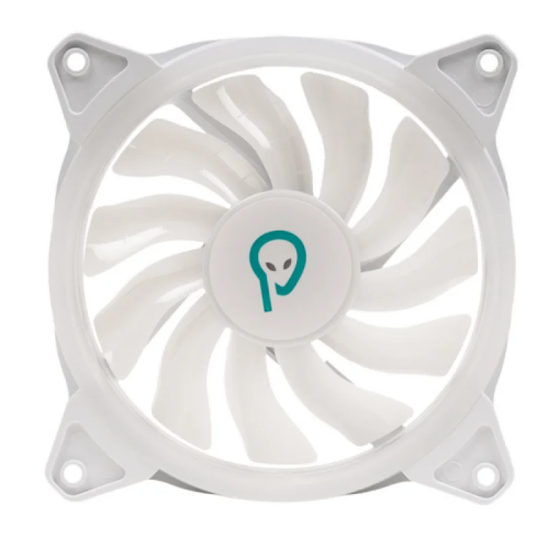 VENTILATOR SPACER PC 120x120x25 mm ARGB light diferite setari ale jocului de culori, posibilitate conectare fan hub, Hydraulic Bearing, conector 3/4-pin, white Spacer