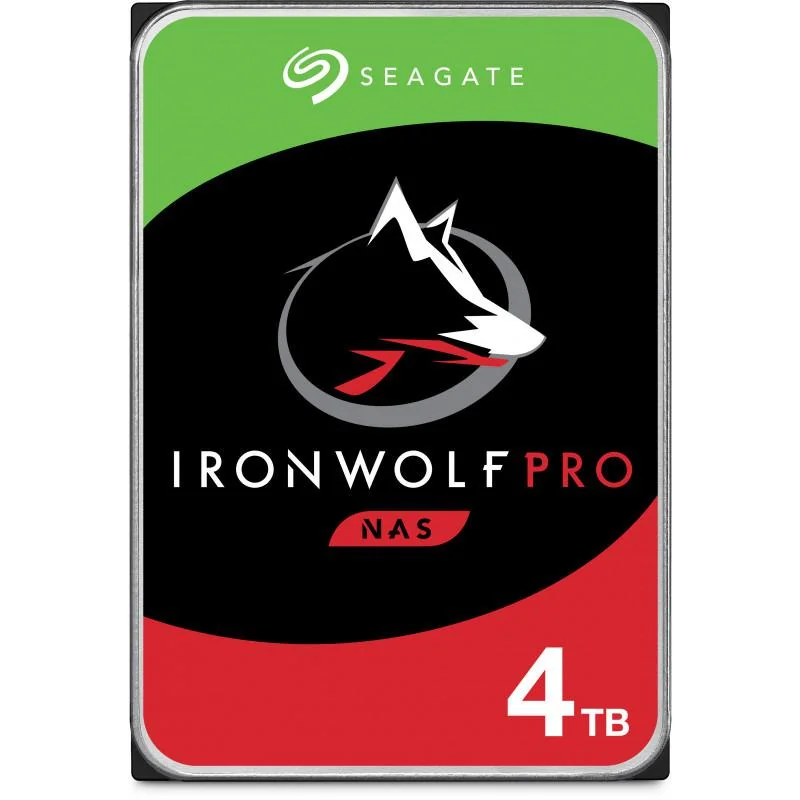 HDD NAS Seagate IronWolf Pro ST4000NT001, 4TB, 7200 RPM, 256MB, SATA III Seagate