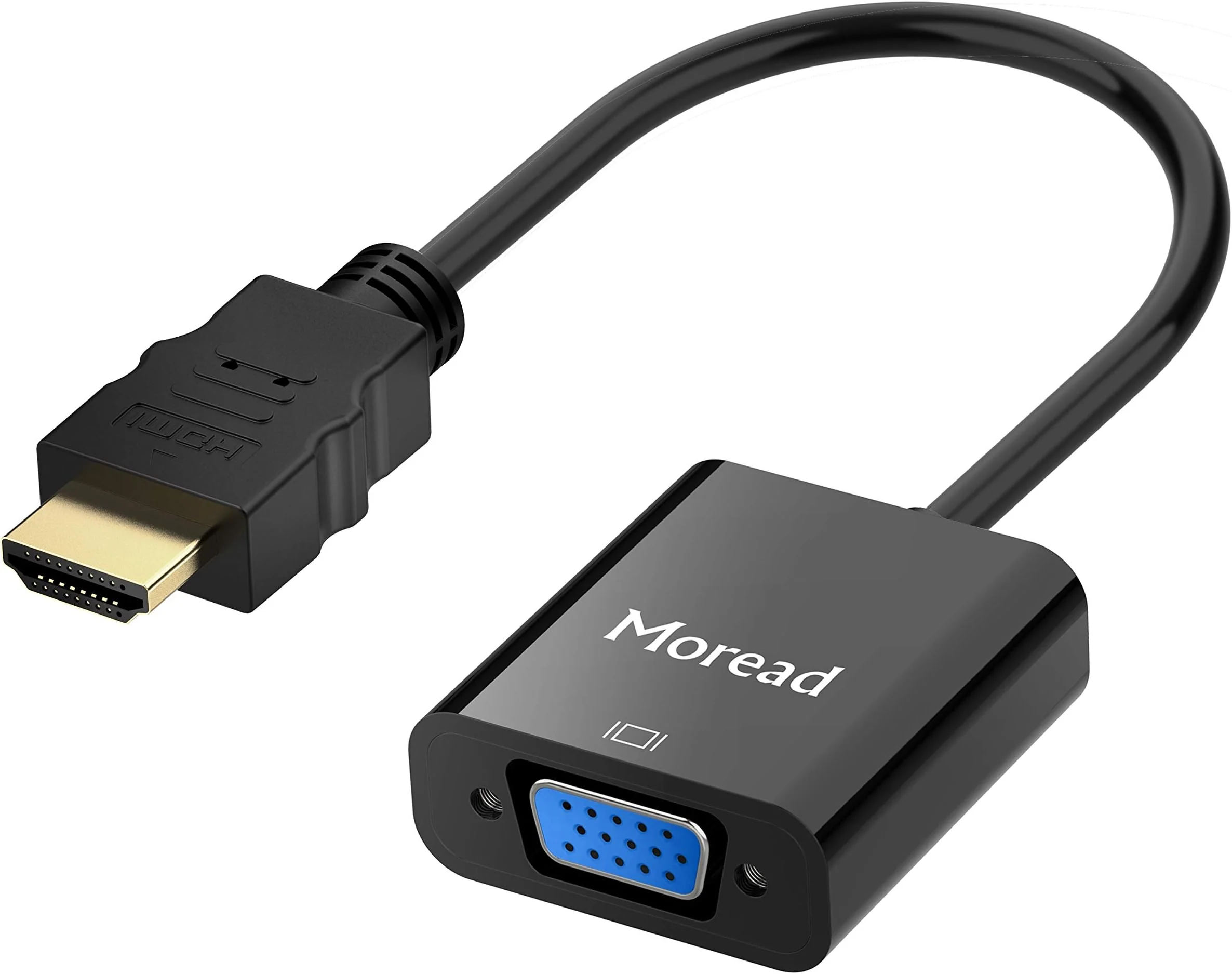 GEMBIRD A-VGA-HDMI-01 VGA to HDMI adapter cable 0.15 m black blister