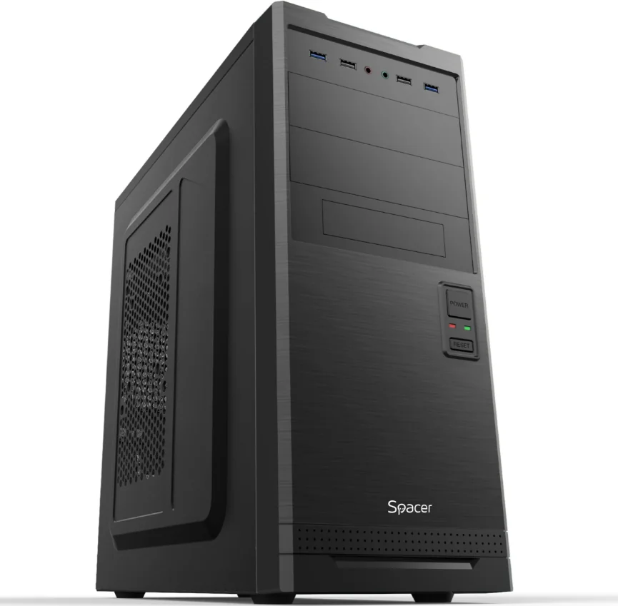 Carcasa SPACER SPCS-OC-STYLE, Mid Tower NEGRU Spacer