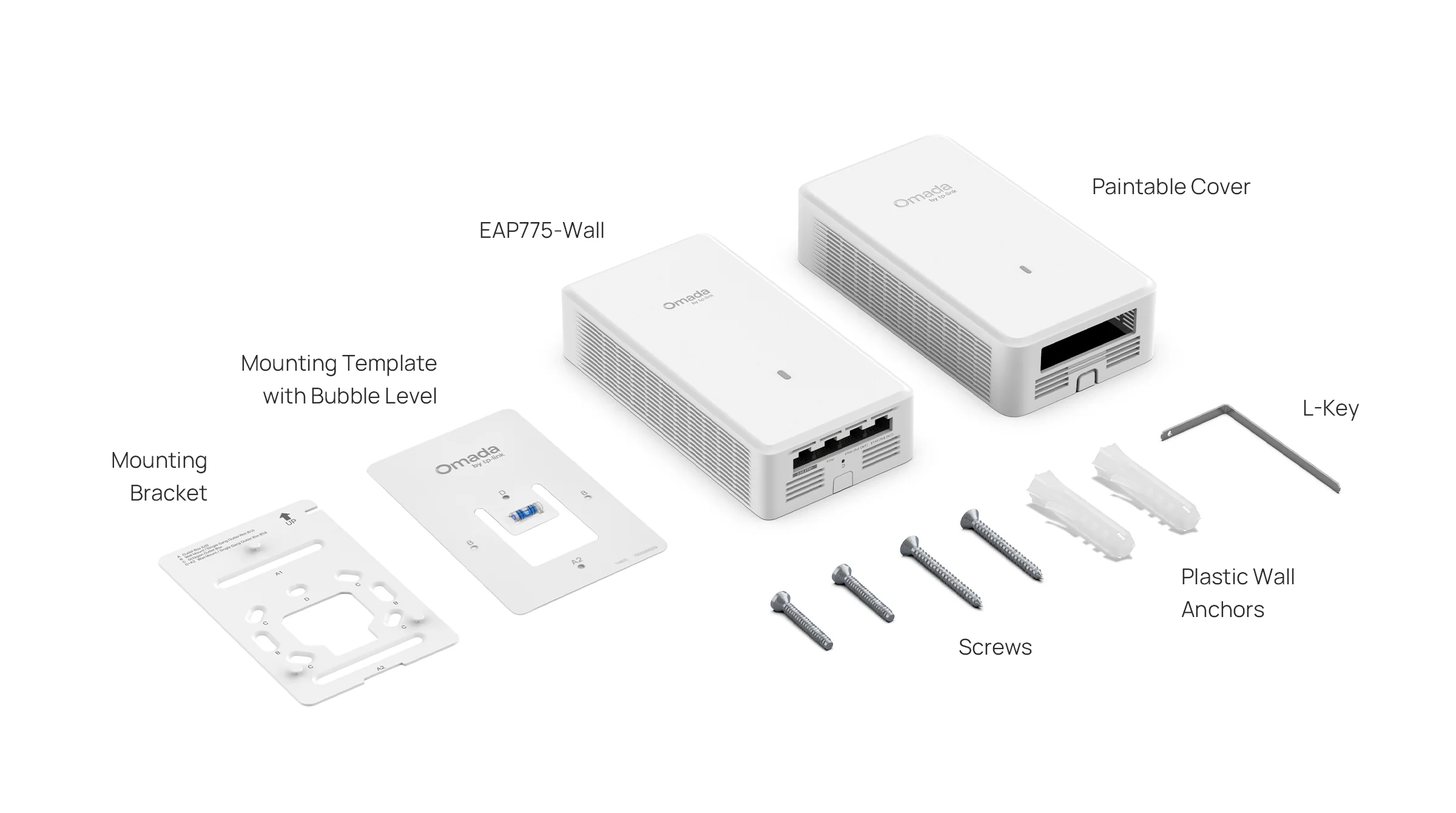 TP-LINK BE9300 Wall-Plate Tri-Band Wi-Fi 7 Access Point