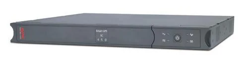 Smart-UPS SC 450VA UPS rack-mountable AC 230V 280Watt 450VA RS-232 output connectors 4 1U gray APC