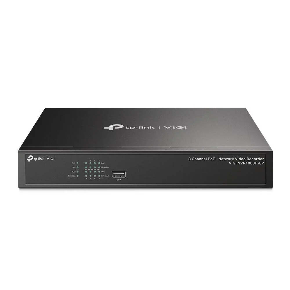 POE+ recorder video de retea pe 8 canale VIGI NVR1008H8P TP-Link