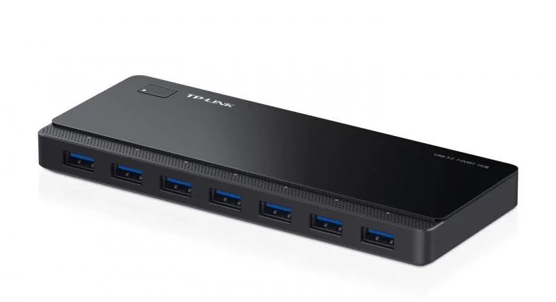 Hub USB TP-Link, UH700, 7 porturi USB 3.0, negru TP-Link