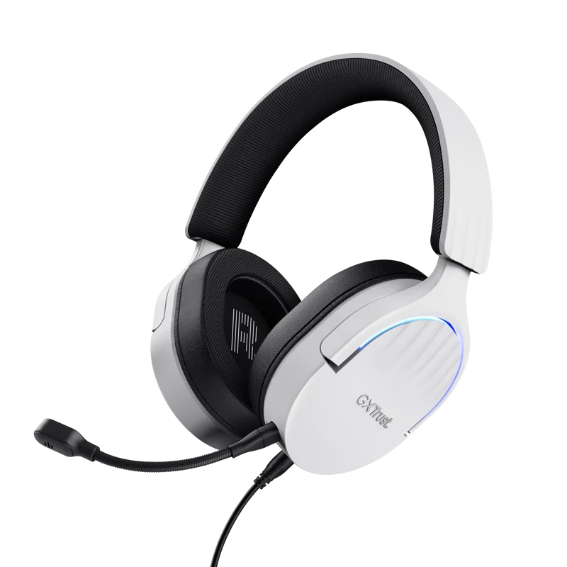 Casti Head-band Trust GXT 490 Fayzo, Wired, Alb Trust