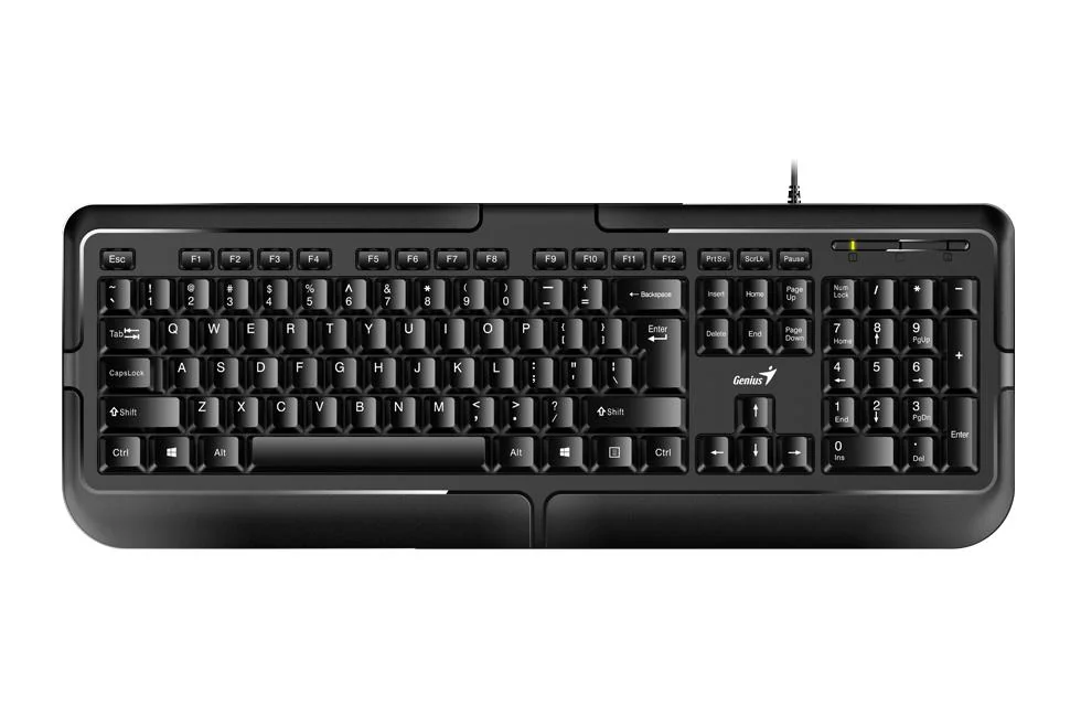 Tastatura Genius KB-118 cu fir,104 taste, negru Genius