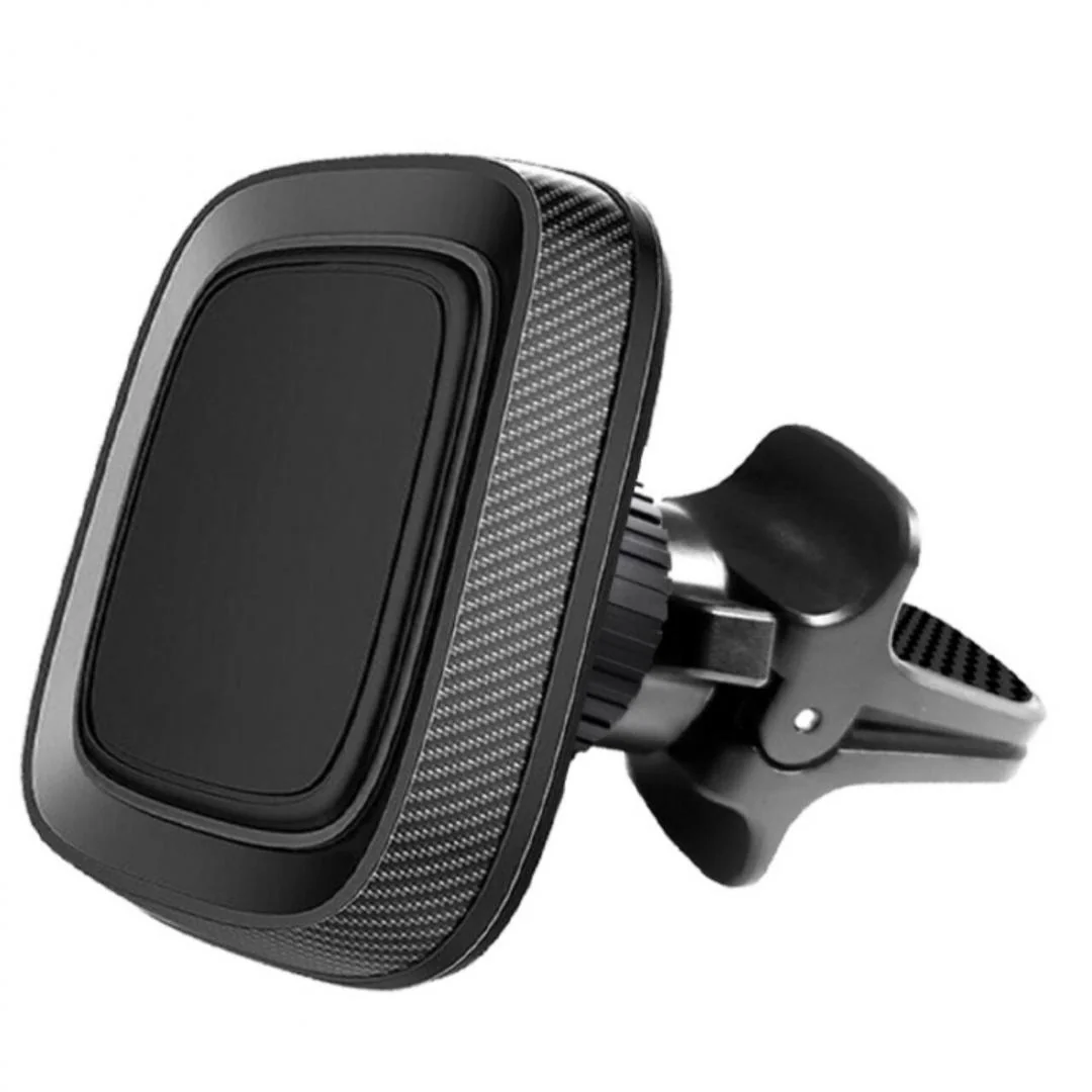 Lemontti Suport Auto Magnetic 360 Flex, prindere la sistemul de ventilatie, Negru Lemontti