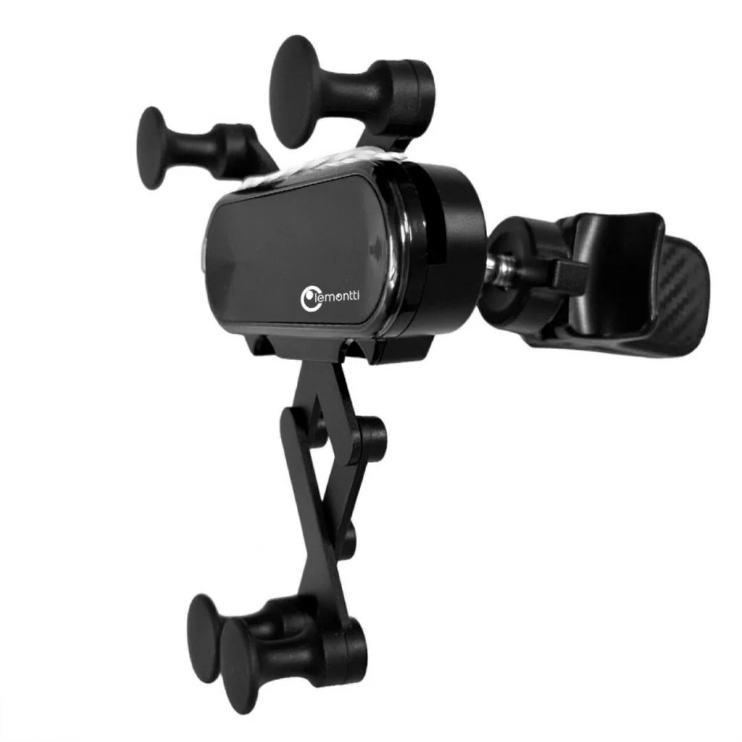 Lemontti Suport Auto Gravity Balance, prindere la sistemul de ventilatie, Negru Lemontti
