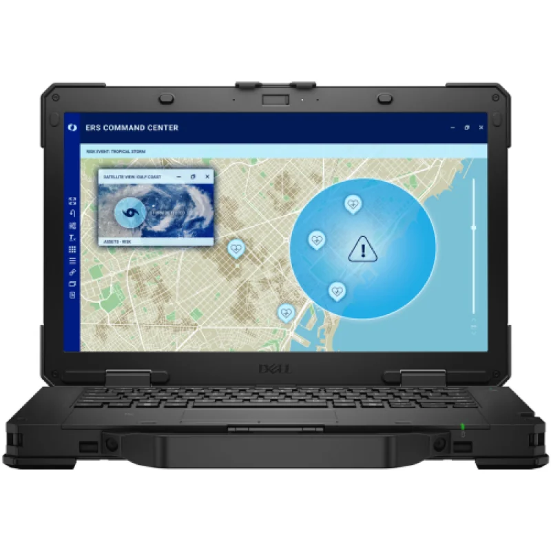 Laptop Business Dell Pro Rugged 14 RB14250, cu procesor Intel Core Ultra 7 165U, 14'' IPS, 32 GB DDR5, 1 TB SSD, Intel Graphics, Windows 11 Pro, 3 ani Garantie Dell