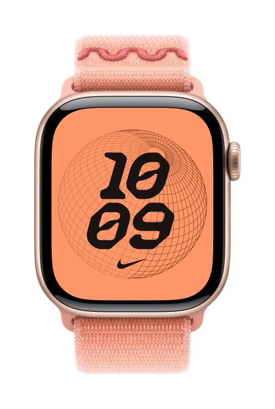 Watch 42mm Alpenglow Pink Nike Sport Loop Apple