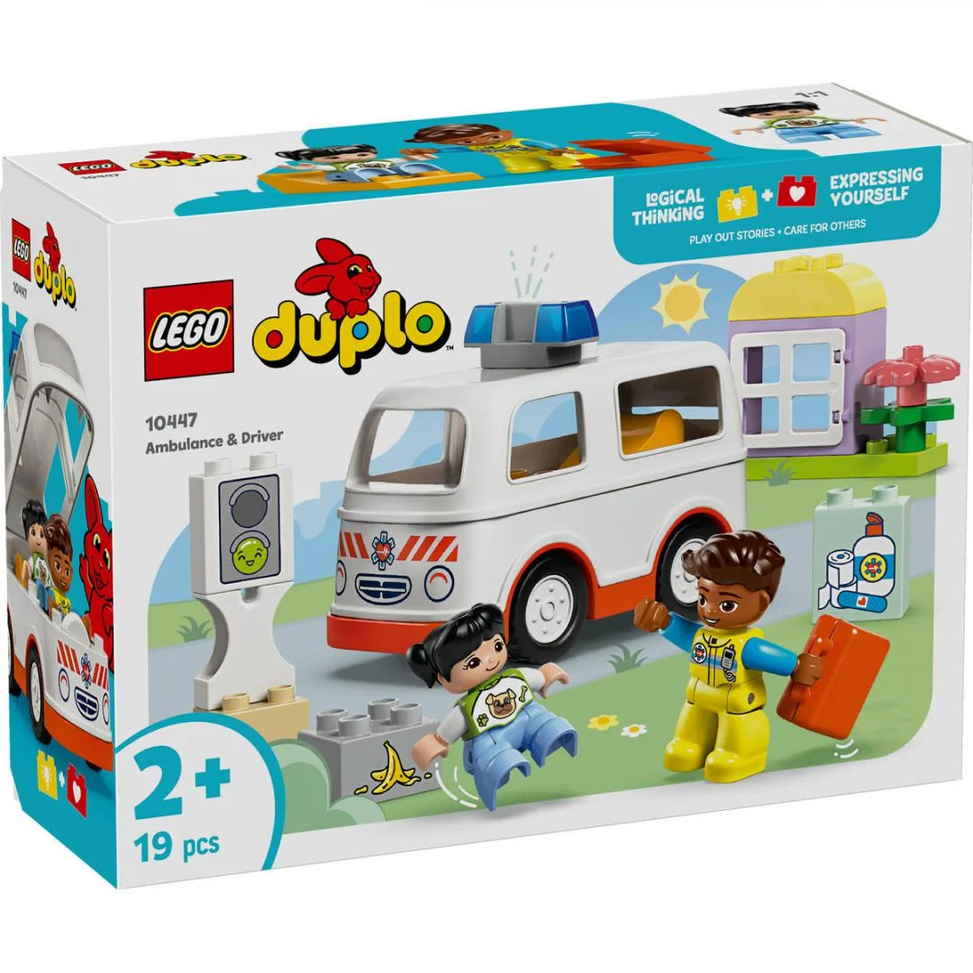 AMBULANTA SI SOFER, LEGO 10447 Lego