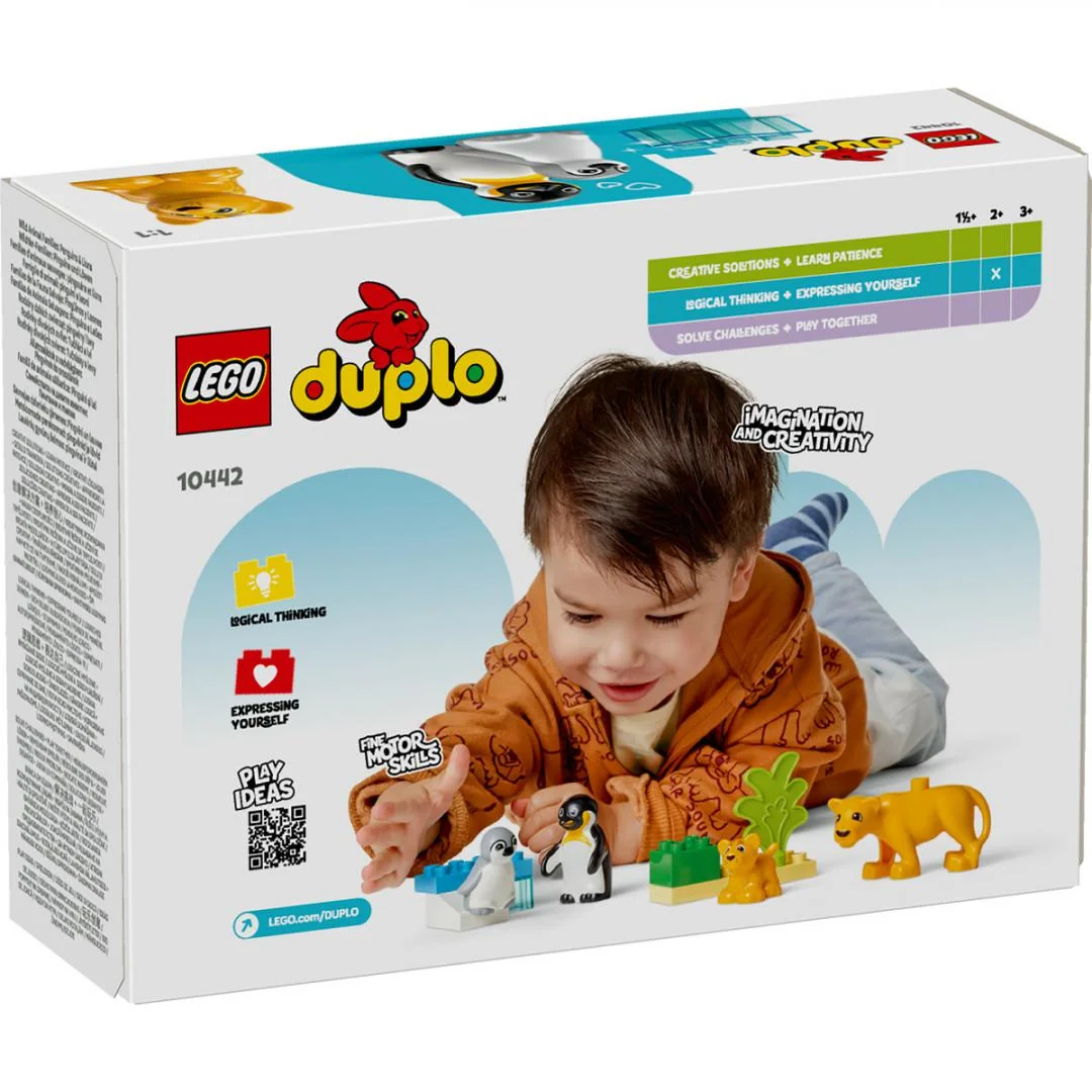 ANIMALE SALBATICE: PINGUINI SI LEI, LEGO 10442 Lego
