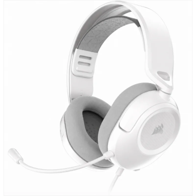 Casti Gaming cu fir Corsair HS35 V3, Alb Corsair