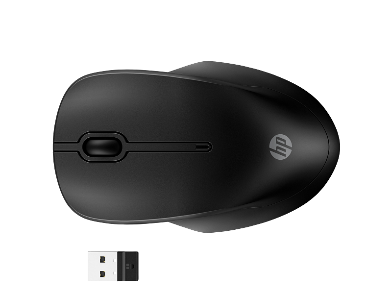HP MOUSE 255 Dual Wireless, Culoare: Negru, Dimensiuni: 69.3 x 115 x 38.2 mm, Greutate: 68.3 g, Garantie 1 an | Altamag.ro