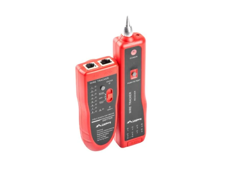 NETWORK LAN TESTER RJ45, RJ12, RJ11, COAXIAL CABLE WITH WIRE TRACKER AND IDENTIFIER LANBERG Lanberg