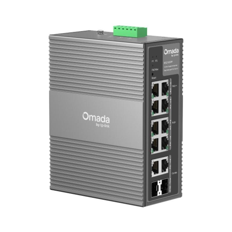 TP-Link Omada IES210GPP. Switch type: Managed. Basic switching RJ-45 Ethernet ports type: Gigabit Ethernet (10/100/1000), Bas