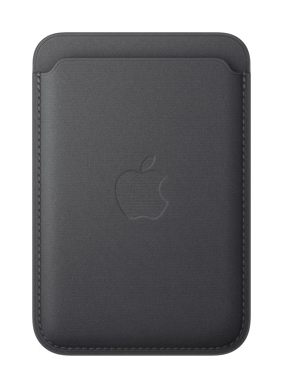 iPhone FineWoven Wallet with MagSafe - Black | Altamag.ro