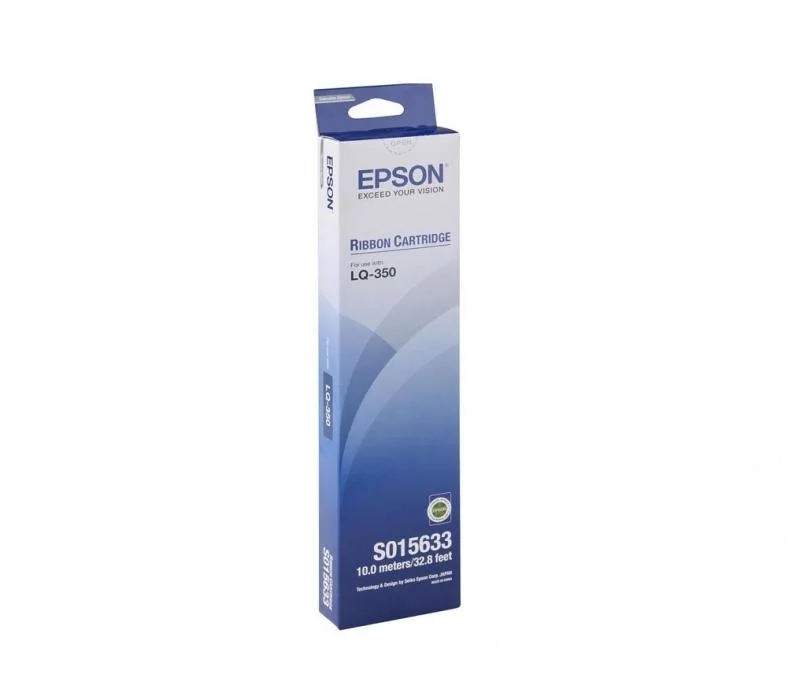 Ribbon Epson S015633, negru, pentru Epson LQ-300, LQ-300+, LQ-300+II, LQ-350, LQ-570, LQ-570+, LQ-870 Epson