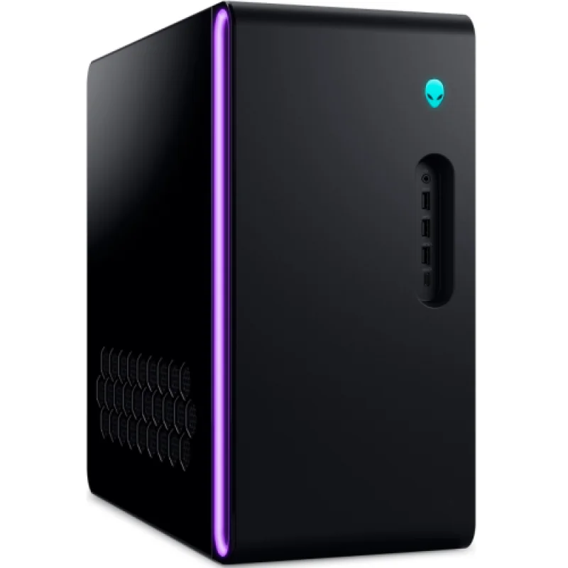 Desktop Gaming Dell Alienware Aurora ACT1250 cu procesor Intel Core Ultra 7 265F pana la 5.3 GHz, 32GB DDR5, 1TB SSD, NVIDIA GeForce RTX 5060, Windows 11 Pro, Black, 3 ani garantie Dell