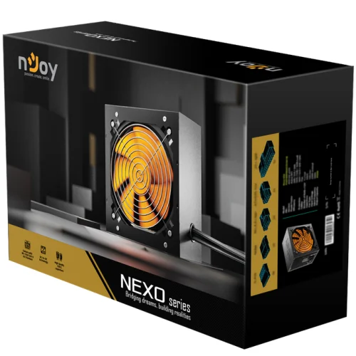 Sursa nJoy Nexo 650, 80 PLUS Gold, 650 W nJoy
