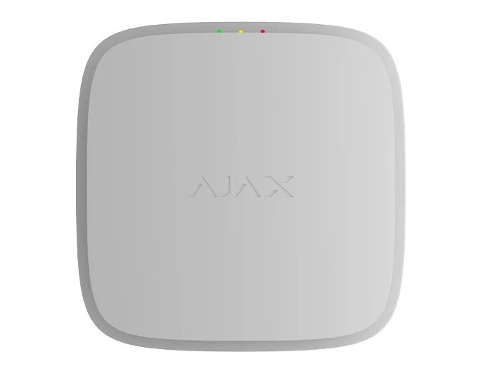 DETECTOR DE FUM, WIRELESS, CU SIRENA, ALB Ajax