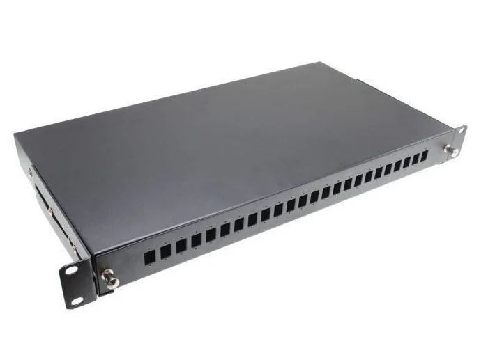 PATCH PANEL FO CU SINA GLISANTA 24 PORTURI, 1U Emtex