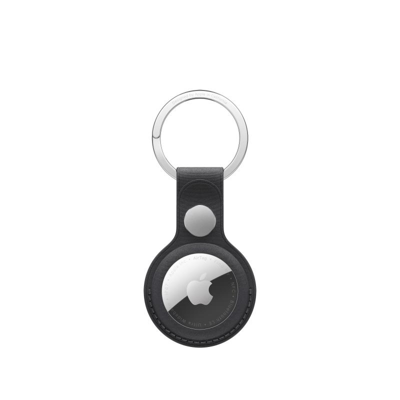 AirTag FineWoven Key Ring - Black | Altamag.ro