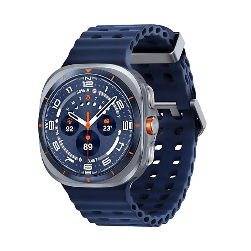 SG Watch Ultra 47mm 1.5" (4G eSIM Cellular) Titanium Blue (Silver / Blue strap) (2025) Samsung