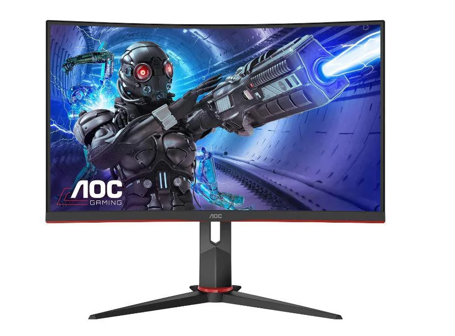 Monitor AOC 31.2" C32G2ZE/BK, Curvature: 1500R, Diagonal (inch): 31.2, Diagonal (cm): 80, Aspect ratio: 16:9, Panel: VA, Resolution: 1920x1080, Refresh Rate: 240Hz, Response time GtG: 4ms, Response time MPRT: 1ms, Brightness (max): 300 cd/m², Contrast AOC