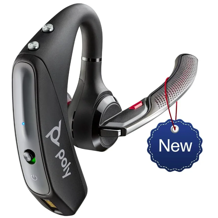 Casti In-ear Poly Voyager 5200, Wireless, Noise-canceling, Negru Plantronics