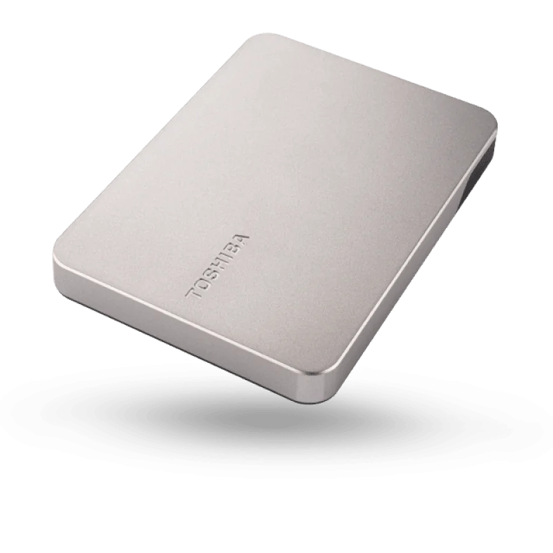 SSD extern TOSHIBA Canvio Flex, 4 TB, USB 3.x Gen 1, Argintiu Toshiba