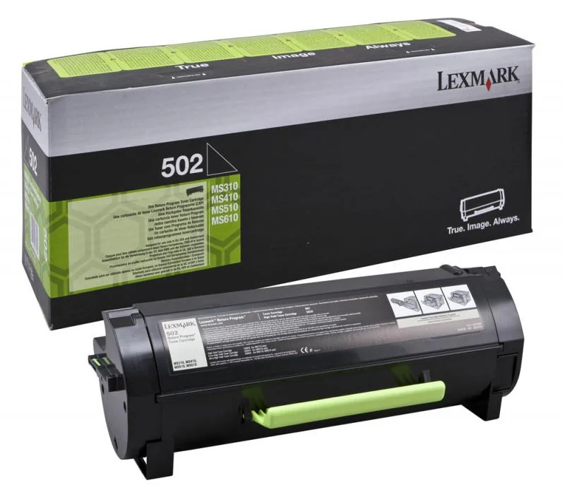 Toner Lexmark 50F2000, black, 1.5 k, MS310d , MS310dn , MS312dn ,MS410d , MS410dn , MS415dn , MS510dn , MS510dtn with 3 year ExchangeService , MS610de , MS610dn , MS610dte Lexmark