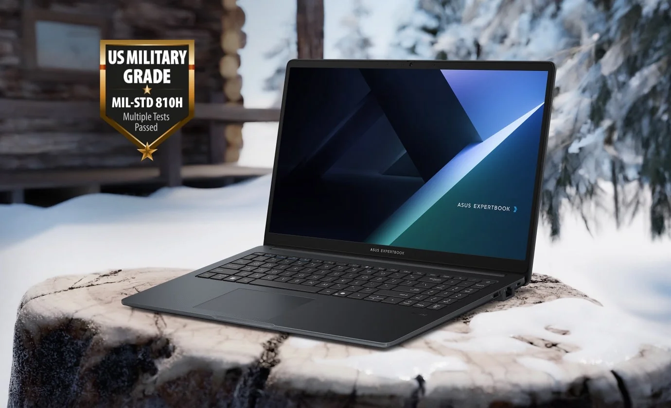 Laptop Business ASUS ExpertBook B1 B1503CVA, cu procesor Intel Core 7 150U, 15.6'' IPS, 16 GB DDR5, 512 GB SSD, Intel UHD Graphics, Fr OS