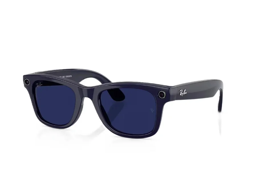 ORW4012 META WAYFARER High Bridge Fit - Shiny Cosmic Blue - Sapphire TransitionsĀ® Gen 2 Rayban