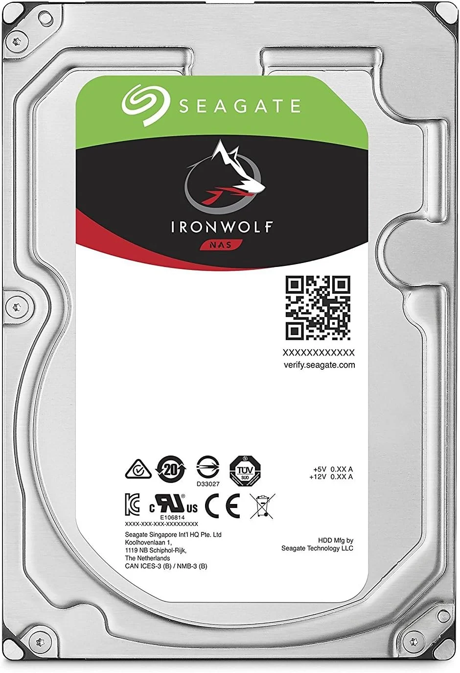 Bundle SEAGATE NAS HDD 2x6TB IronWolf 5400rpm 6Gb/s SATA 256MB cache 3.5inch