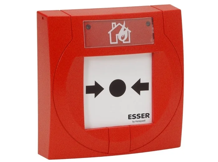 BUTON INCENDIU, FORMAT MIC, CARCASA ROSIE Esser