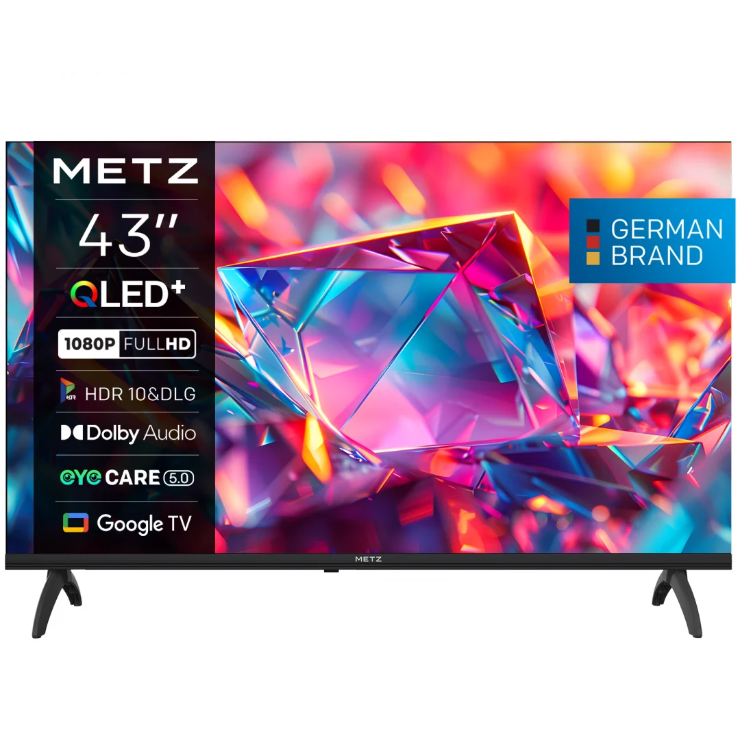 Televizor METZ QLED 43MQH7030Z, 108 cm, Smart Google TV, FHD (Model 2026) Metz