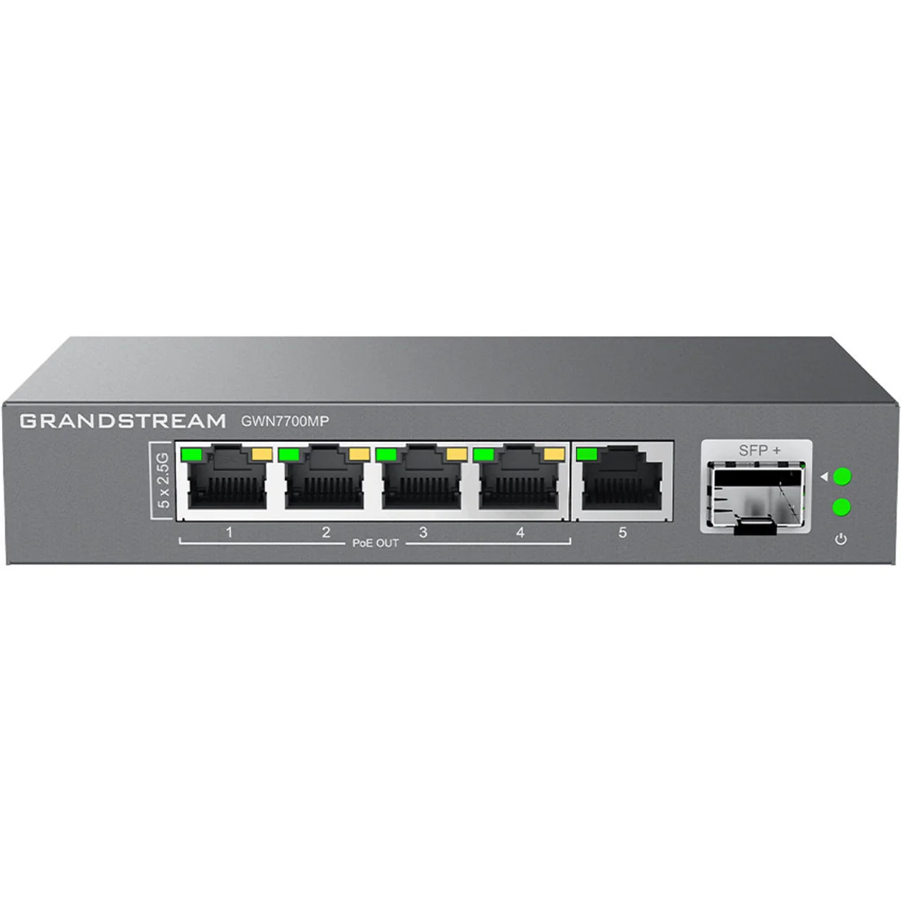 GRS SWT UN 5xRJ-45 2.5G 4xPoE GWN7700MP Grandstream