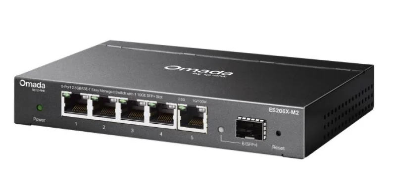 Omada 5-Port 2.5GBASE-T Easy Managed Switch with 1 10GE SFP+ TP-Link