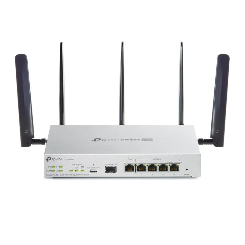Omada Pro 4G+ Cat6 AX3000 Gigabit VPN Router TP-Link