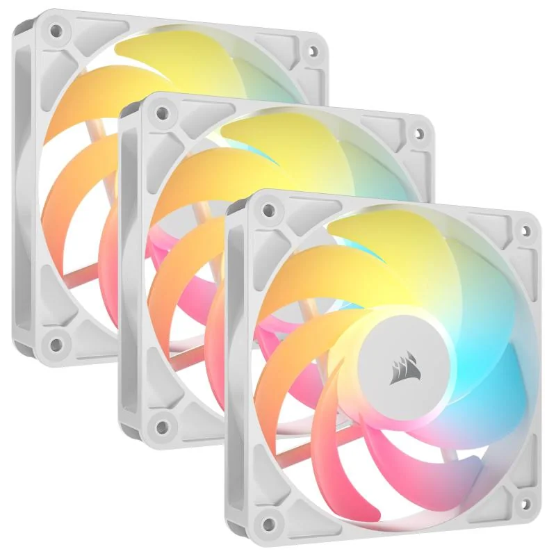 Ventilator Carcasa CORSAIR RS120-R ARGB, 12 cm, 2100 RPM, 3 ventilatoare, RGB Corsair