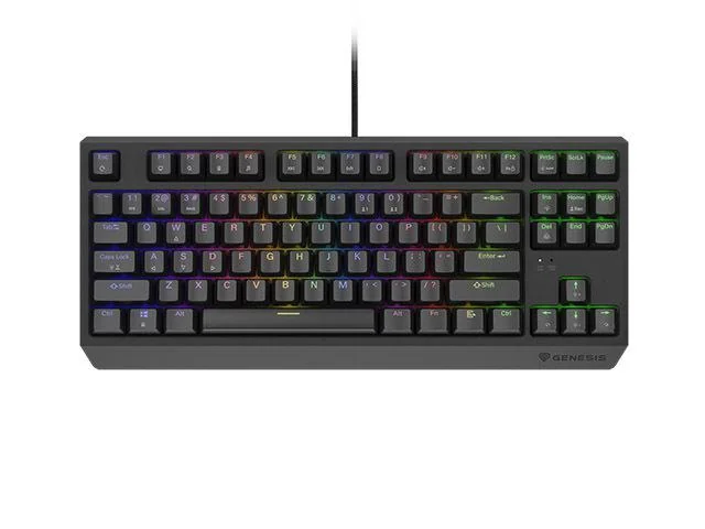 Tastatura Mecanica Gaming Genesis Thor 230 TKL, RGB, USB, negru Genesis