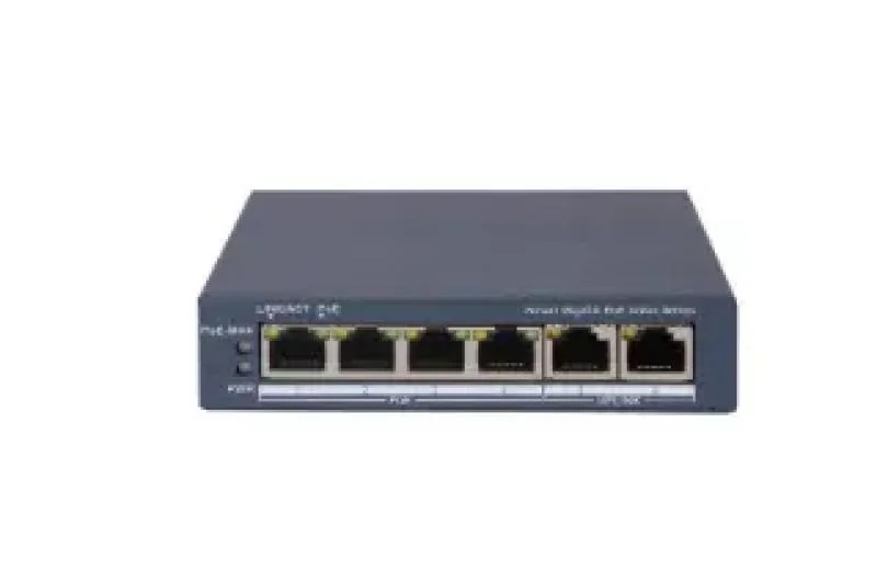 SWITCH POE 4PORTURI 60W Hikvision