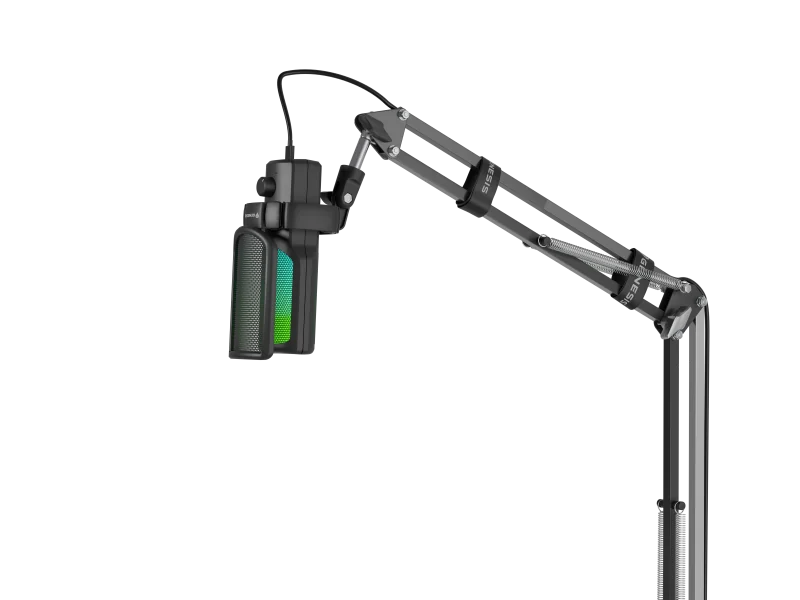 Microfon Genesis Radium 251, tip Cardioid, USB, LED backlight Genesis