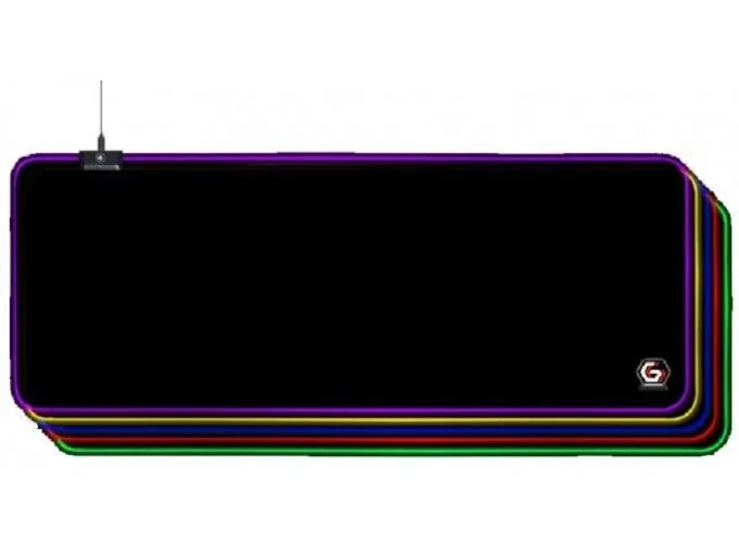 MP-GAMELED-L Gaming mouse pad with LED light effect L-size 300x800mm Gembird