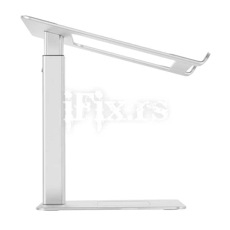Height adjustable notebook riser stand silver Gembird