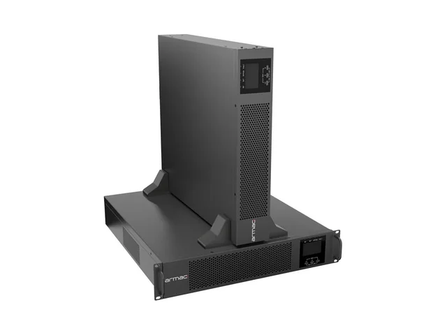 UPS RACK ARMAC R/3000I/PF1/DF ON-LINE 3000VA 8X IEC C13 OUTLETS USB-B LCD METAL CASE DUST-FREE