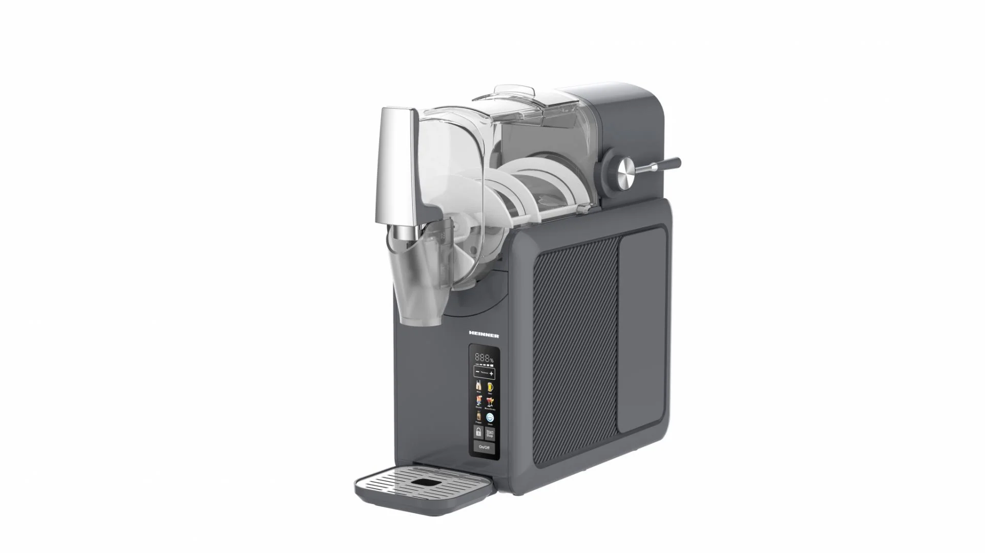 Aparat de făcut granita 6 în 1 HEINNER FreezeFun HSLM-DW26DGREY Heinner